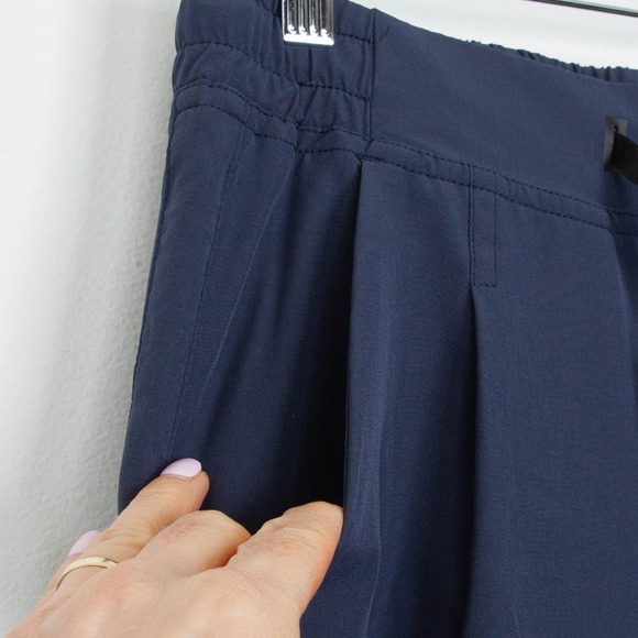 Backcountry Womens Navy Blue Jogger Pants Drawstring‎ Waist Casual Athleisure XS - Picture 4 of 10